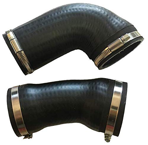 Image of 3RG INDUSTRIAL Turbo Hose - Black, Rubber, Plastic - Compatible with Car and Motorcycle - OE: 11617799400 - 1 Pack