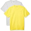 Amazon Essentials 2-pack Loose-fit V-neck Pocket T-shirt Heren T-Shirt