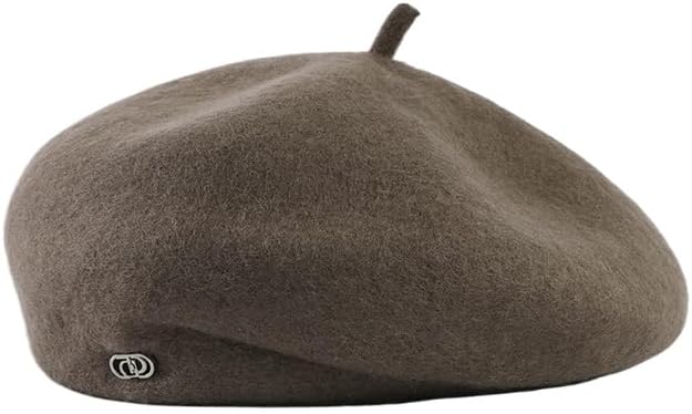 Beret Retro Female Autumn and Winter Painter hat Warm Fashion