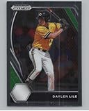 2021 Panini Prizm Draft Picks #47 Daylen Lile RC Rookie High School Baseball Base Trading Card