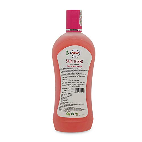 Ayur Herbals Skin Toner With Aloevera, 200Ml #TOP1