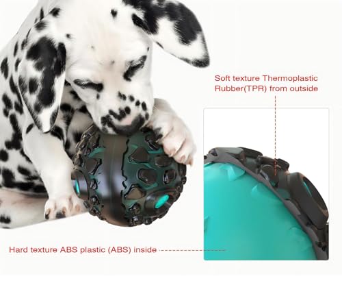 Pelota para perros Giggle Ball interactiva con sonido chirriante miniatura 4