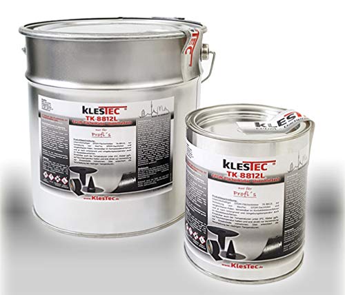 Preisvergleich Produktbild TK-8812L EPDM Kleber für Dachfolie Flächenkleber, Kontaktkleber Lösemittelbasis Dach Folie Wasser (5 Liter)