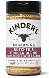 Hgu Seasonings Pantry Essentials Kinders (9oz, Kinder's Butcher's Burger Blend Seasoning, 9 oz.)