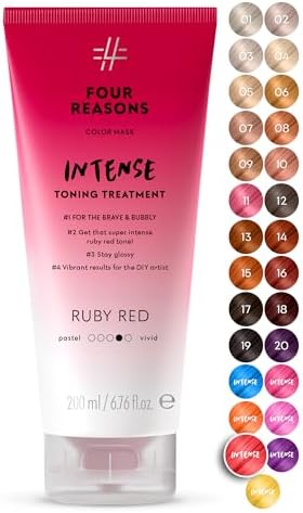 FOUR REASONS Color Mask, INTENSE Ruby Red - Color Depositing Conditioner
