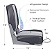 Leader Accessories Deluxe Folding Marine Boat Seat (Gray/Charcoal)