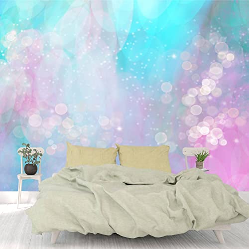 Fewegrwefw Modern 3D Pastel Blurry Colorful Abstract Background Of Gradient Color Ombre Wallpaper And Peel Wall Stickers Removable Wall Paper Mural For Living Room Bedroom Tv Background Wall, 254X365 #TOP6