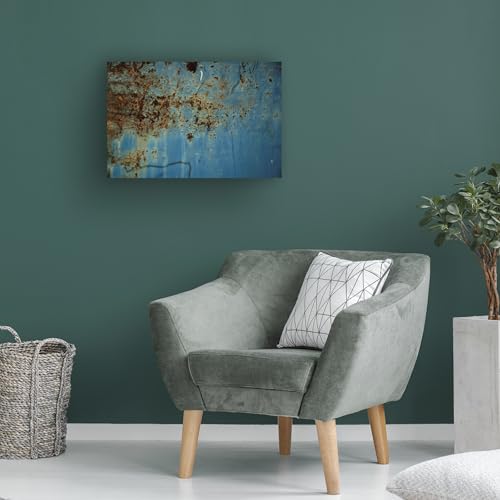 Trademark Fine Art Canvas Wall Art - Marcus Jules 'Texture Rusted Metal' Wall Art for Living Room, Bedroom, or Office Décor Trademark Fine Art Canvas Wall Art - Marcus Jules 'Texture Rusted Metal' Wall Art for Living Room, Bedroom, or Office Décor