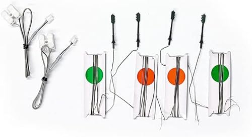 Miniatura 2 de Woodland SCENICS - Semáforo con pedestal, 4 unidades, escala HO