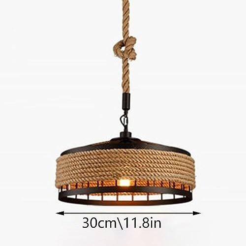 Luz colgante ajustable estilo retro para transformar tu balcón, pasillo o sala de estar 7