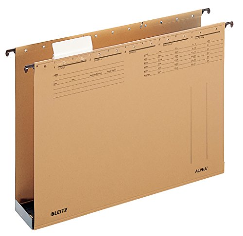 Dossier suspendu A4 Leitz Alpha carton marron 290 mm DIN 821