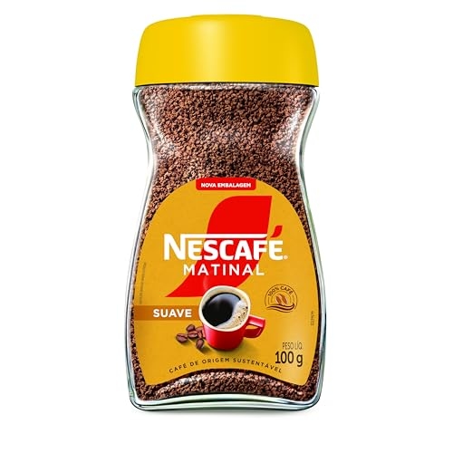 Nescafé, Café Solúvel, Matinal, Suave, 100g Nescafé, Café Solúvel, Matinal, Suave, 100g