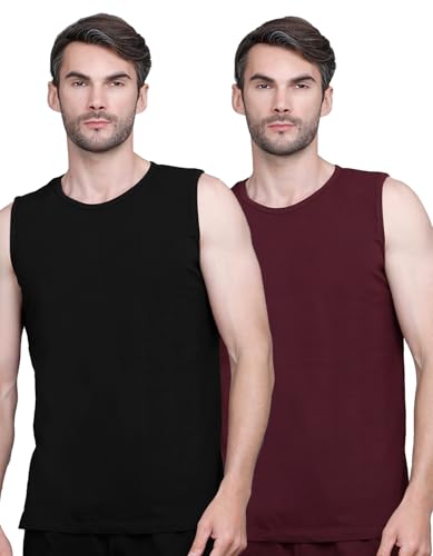 Image of GODFREY Sleeveless Tshirt for Men Cotton