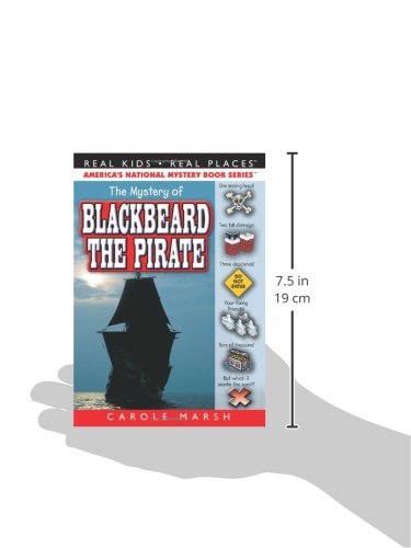 The Mystery Of Blackbeard The Pirate (3) (Real Kids Real Places) #TOP1