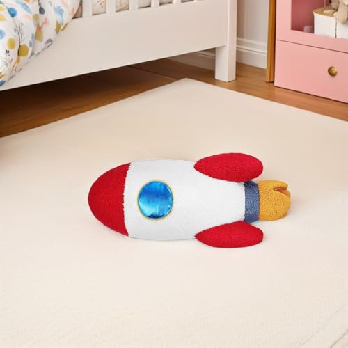 Coussin fusée doux en coton PP pour apaiser les nuits et décorer le lit - 8