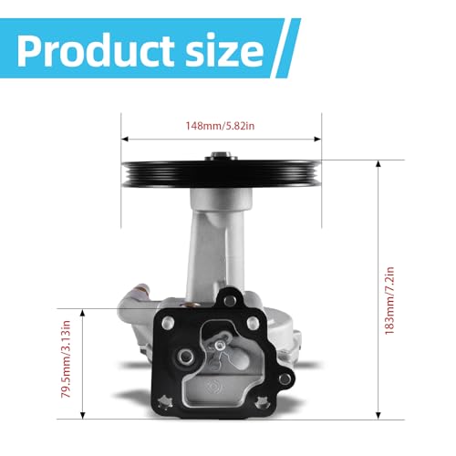 TAUTOY 904-861 Vacuum Pump 4.3L 5.3L 6.2L 2014-2020 for Cadillac Escalade,for Chevy Silverado 1500 Suburban Tahoe Cheyenne,for GMC Sierra 1500 Yukon,12654013 12659655 12662552 12669488 12696313 by TAUTOY - Image 3