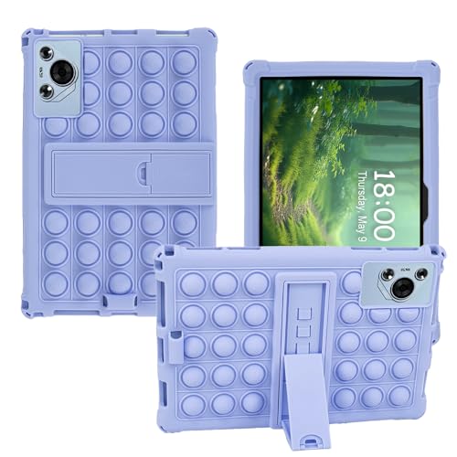 Coque silicone violette pour tablette Moderness MB1001 au quotidien