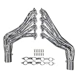 Certified Automotive Experts LS Swap Long Tube Headers Polished 304 Stainless Steel for 1960–1987 Chevy GMC C10 K10 Trucks and 1988–1991 Square Body 2WD 4WD Includes MLS Gaskets 12pc Header Bolt Kit