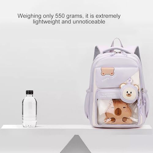 Mochila ergonómica para evitar dolor de espalda con gran espacio 3