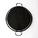 Castevia Paella Pan Enamelled + Paella Gas Burner and Stand Set - Complete Paella Kit for up to 13 Servings (Nonstick)