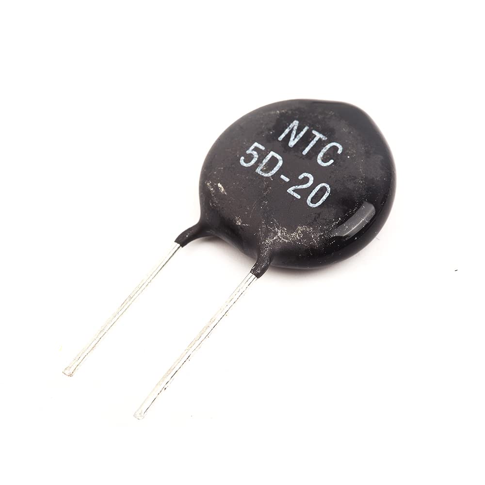 Produktbild von NTC-Thermistor 5D-20 – Einschaltstrombegrenzer 5 Ohm, 7,5 A Dauerstrom, 3 Stück, Raster 7,5 Mm, Für Netzteile