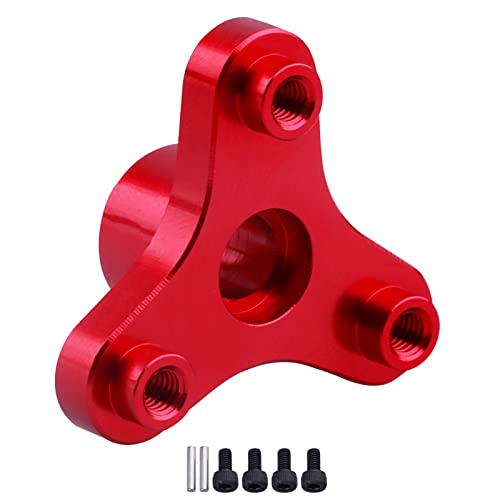 Slipper Clutch Eliminator for Traxxas 1/10 Rustler VXL Slash Stampede Bandit XL5 2WD Gearbox Parts (Red)