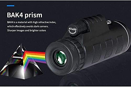 Telescopio Refractor Astronómico con Trípode Ajustable y Brújula miniatura 6
