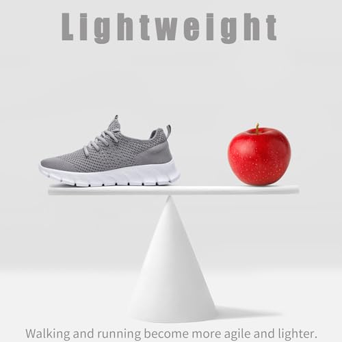 Image of Mens Running Shoes Slip On Tennis Walking Sneakers Workout Athletic Lightweight Casual Sport Shoes