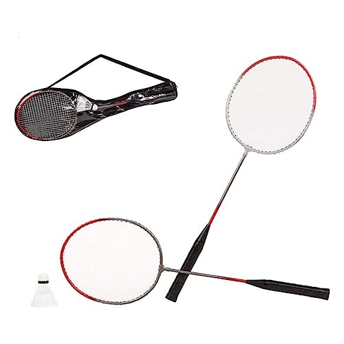 BigBuy Sport 8422259653837 Set de Bádminton, Adultos Unisex, Negro, Estandar