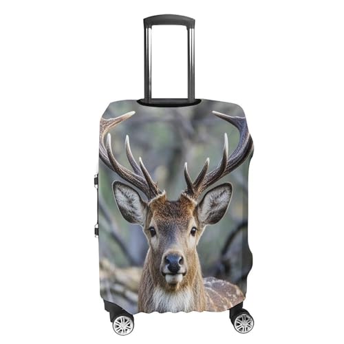 Antlers Printed Luggage Cover Protector, Fits 18-32 Inch Luggage4