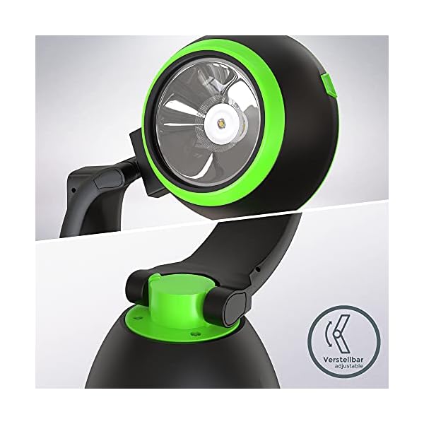 B.K.Licht I LED Outdoorlampe I 3 in 1 Tischleuchte I Notfalllampe Batterie I Notlicht I Blackout Lampe I Taschenlampe, 2… – Bild 6