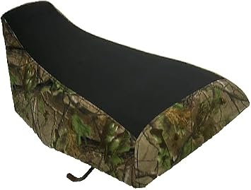 HCC Racing ATV seat Cover Compatible with Honda FOURTRAX TRX 300 ATV SEAT Cover FITS 1988-2000 CAMO/Black