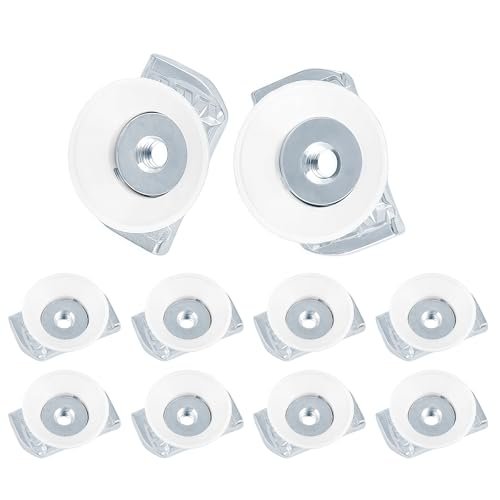 GOOUU 20PCS 1/4"-20 Strut Channel Cone Nuts,Tool-Free Twirl Nut with Zinc Plating,Unistrut Hardware Nuts for Use with Strut Channels