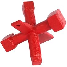 6 Sided Cleanout Plug Wrench Compatible with Pasco J40042,Swimming pool Plumbers Wrench,Installing Or Removing Countersunk Plugs Drum Traps And Threaded Cleanouts