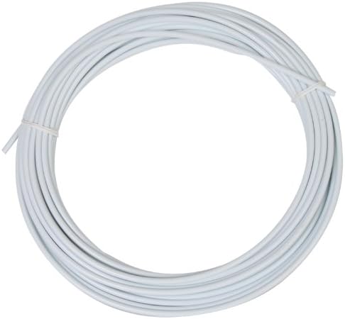 SUNLITE Lined Brake Cable Housing, 5mm x 50ft, White