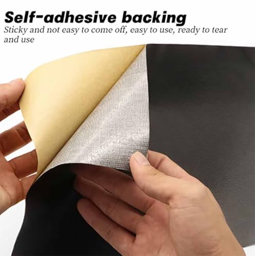 Kit de fita adesiva de reparo de couro adesivo para móveis, sofá, assentos de carro, cadeira de comp