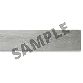 Luxury Vinyl Flooring Tiles by Lucida Surfaces | Interlocking Floor Tile for DIY Installation | Sample Wood-Look Plank | Greywolf | TruCore | 7" x 12"
