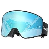 MADEYES Ski Snowboard Snow Goggles Magnetic Interchangeable Snowboarding Skiing Snowmobile Goggles G