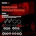 PEVAST 32pcs ABC Valve Block PTFE Seal Rebuild Kit for CL S SL Class 55 65 AMG 500 600 | Fix Car Sagging Overnight (2000-2006 Models)