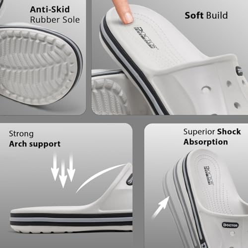 Image of Men EVA Slide Slippers | Lightweight Anti-Slip Casual Slides | Breathable Comfort Sandals for Indoor Outdoor Everyday Wear Walking Slippers