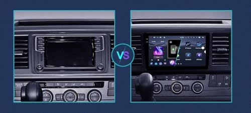 Radio de coche para VW Caravelle 6 2015-2020 con Carplay y Bluetooth multimedia 7