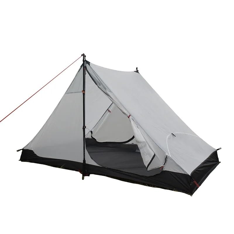 Version 3F UL Gear 2 Persons 3 Seasons/ 4 Seasons 220 * 110 * 125CM Inner Of LANSHAN 2 Outdoor Camping Tent (Color : J open 4 Seasons)