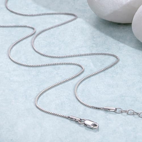 Image of ZAVYA 925 Sterling Silver Modest Minimal Rhodium Plating Anklet (Pair) | Gift for Women & Girls | With Certificate of Authenticity & 925 Stamp|Mother's Day