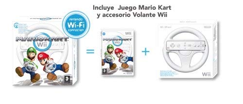 Mario Kart with Wii Wheel Wii - Wii Remote Not Included product thumbnail 4