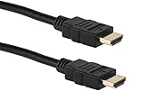 CABLE BUILDERS HDMI 2.0 HIGH Speed HDMI Cable with ETHERNET (6-INCHES)