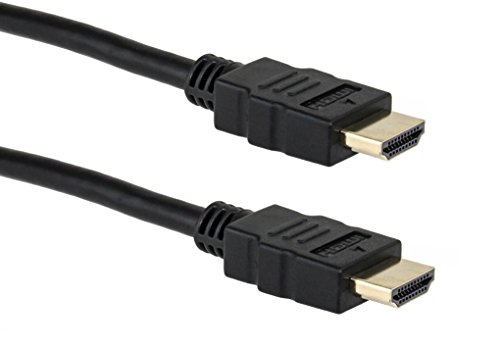 CABLE BUILDERS HDMI 2.0 HIGH Speed HDMI Cable with ETHERNET (6-INCHES)