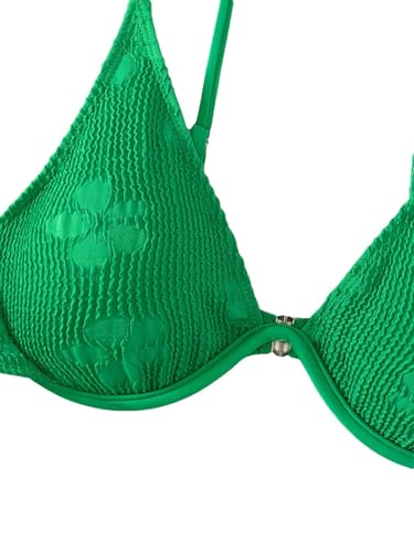 Women's Bathing Suit Floral Pattern Underwire Swimsuit Bikini Top3