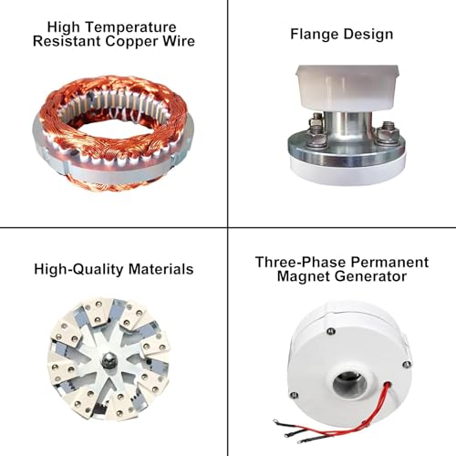Gerador De Turbina EóLica De 3000 W, Kit De Energia EóLica De 12 V, 24 V E 48 V, Gerador De Energia