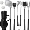 Jishi 8pcs Golf BBQ Grill Accessori...
