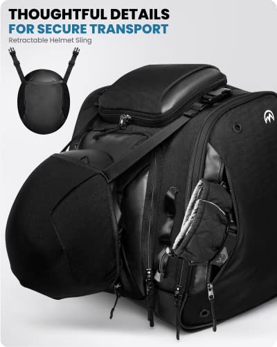 OutdoorMaster 55L Waterproof Ski and Snowboard Boot Bag #TOP29